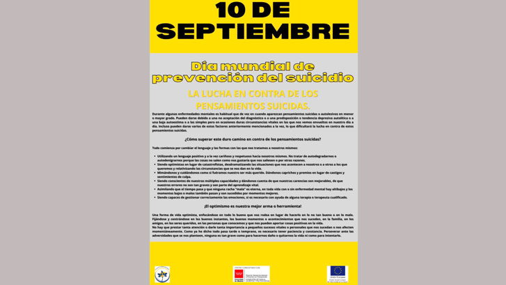 En este momento estás viendo El CRL de Arganzuela te invita a la reflexión por el Día Mundial de Prevención de Suicidio (10 Septiembre)