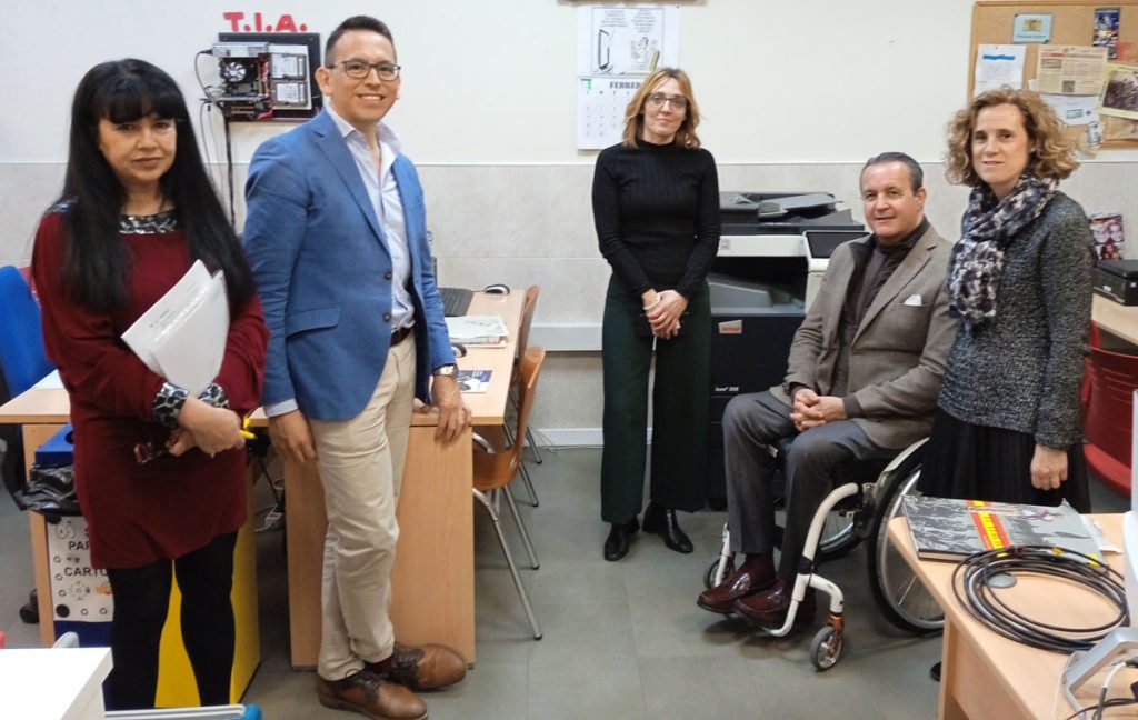 Visita del Director General de Atención a Personas con Discapacidad