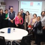 Visita al Centro de Rehabilitación Laboral Arganzuela de miembros de la Comisión Europea