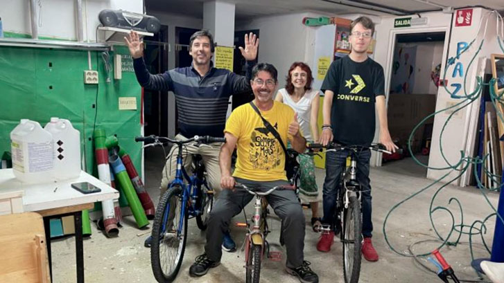 En este momento estás viendo Rebicicla recibe la donación de 45 bicicletas por parte de MOMA TRADE