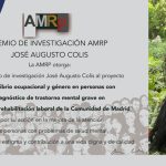 Premio de investigación de la AMRP “José Augusto Colis”