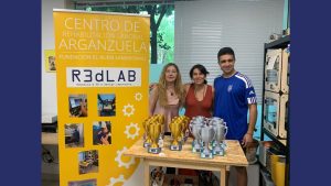 Lee más sobre el artículo Colaboración con AD Parque Arganzuela, entrega de Trofeos de Fútbol en impresión 3D