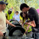 El Huerto “Brotes Verdes” del CRL de Villaverde acoge y participa en la organización de dos talleres sobre jardines verticales e instalación de riego