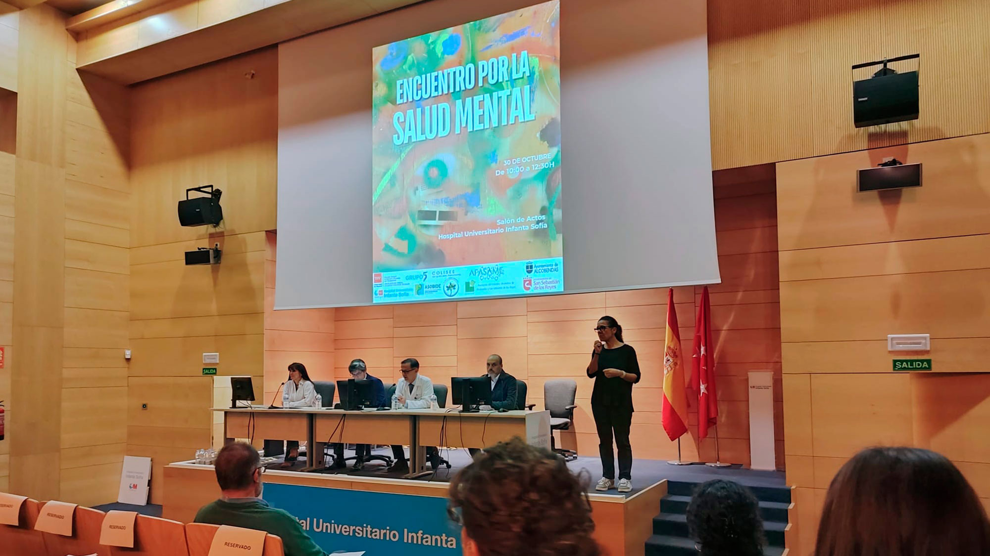 En este momento estás viendo El Centro de Rehabilitación Laboral de Alcobendas participa en el Encuentro por la Salud Mental del Hospital Infanta Sofía