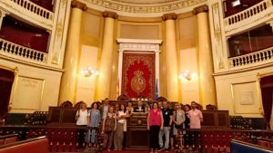 Lee más sobre el artículo Visita al Senado con personas atendidas de los CRL de la  Fundación El Buen Samaritano